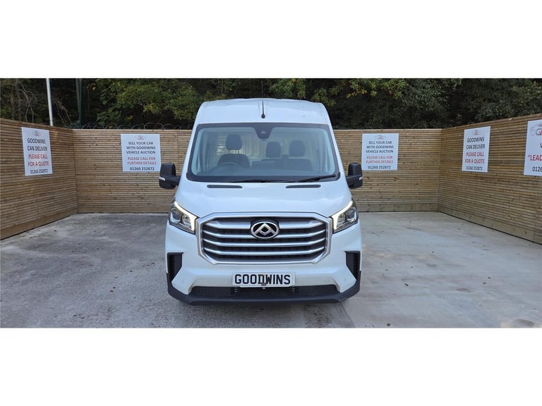 2023 73 MAXUS DELIVER 9 BASE LH 2.0TD DAMAGED REPAIRABLE SALVAGE 
