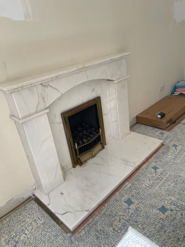 Marble Fire Place