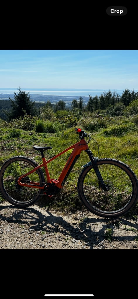 Haibike all track 6 29” size medium emtb