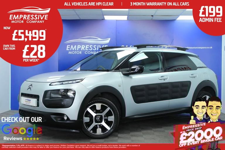 2016 16 CITROEN C4 CACTUS 1.2 PURETECH FLAIR HATCHBACK 5DR PETROL MANUAL EURO 6 