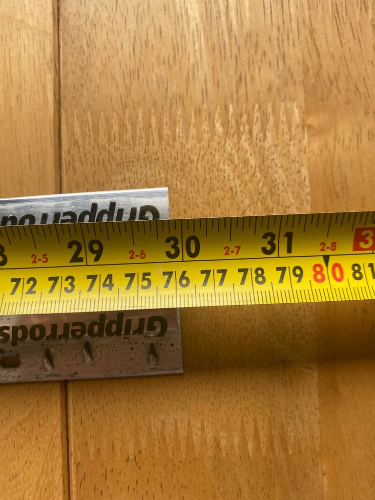 10 door strips / gripper-rods (laminate / wood to carpet)