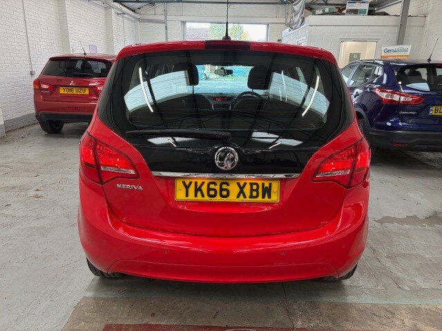2016 Vauxhall Meriva 1.4i 16V Tech Line 5dr MPV Petrol Manual