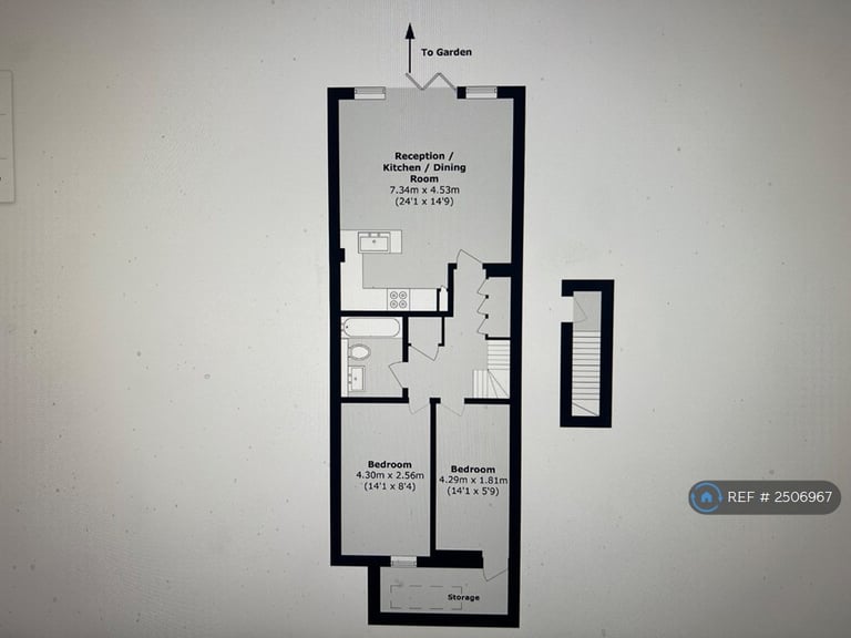2 bedroom flat in Murray Street, London, NW1 (2 bed) (#2506967)