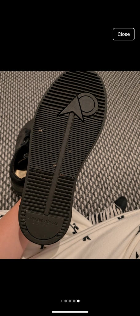 Mens android homme trainers size 6