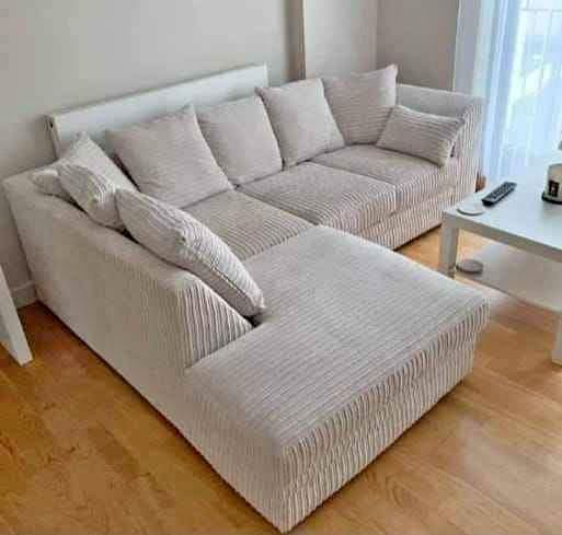 image for  Luxury DYLAN L Shape Sofa – Soft Fabric & Comfortable Feel ~ COD Available **