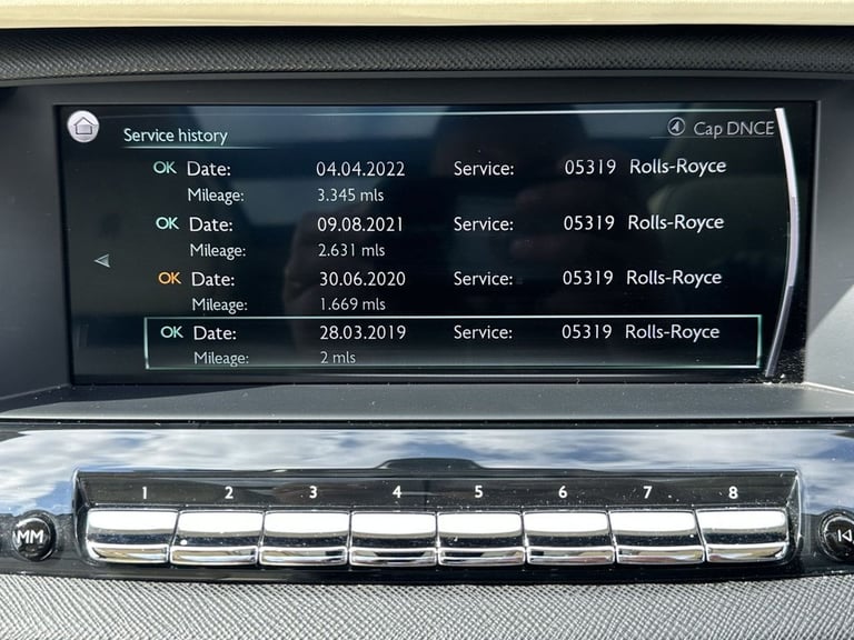 2019 F ROLLS-ROYCE CULLINAN 6.75 V12 AUTO 4WD EURO 6 5DR