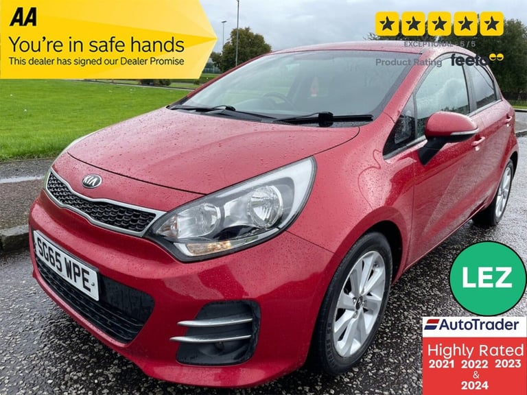 2015 Kia Rio 1.25 2 Hatchback 5dr Petrol Manual Euro 6 (84 bhp) Hatchback Petrol Manual