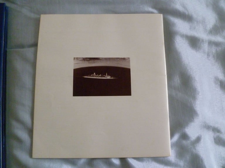 Queen Elizabeth 2, The Great Pacific and Orient Cruise 1978 Souvenir Book.