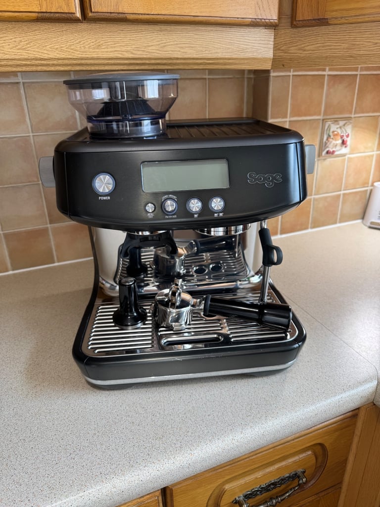 Sage The Barista Pro SES878BSS Coffee Espresso Machine Brushed Stainless Steel#