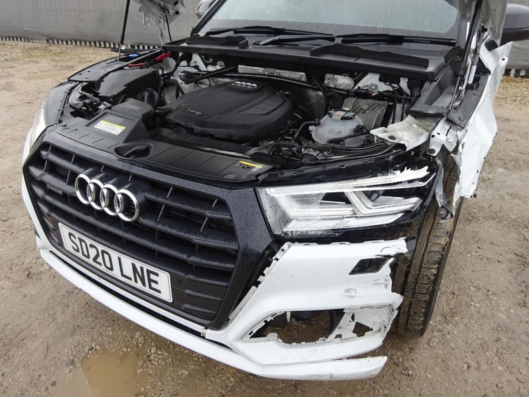 2020 20 REG AUDI Q5 S LINE BLACK EDITION 45 TFSI QUATTRO AUTO DAMAGED SALVAGE