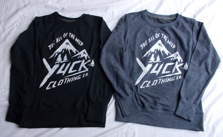 image for Yuck tops size S £3 each, both £5 (only ever worn when modelled for brand)