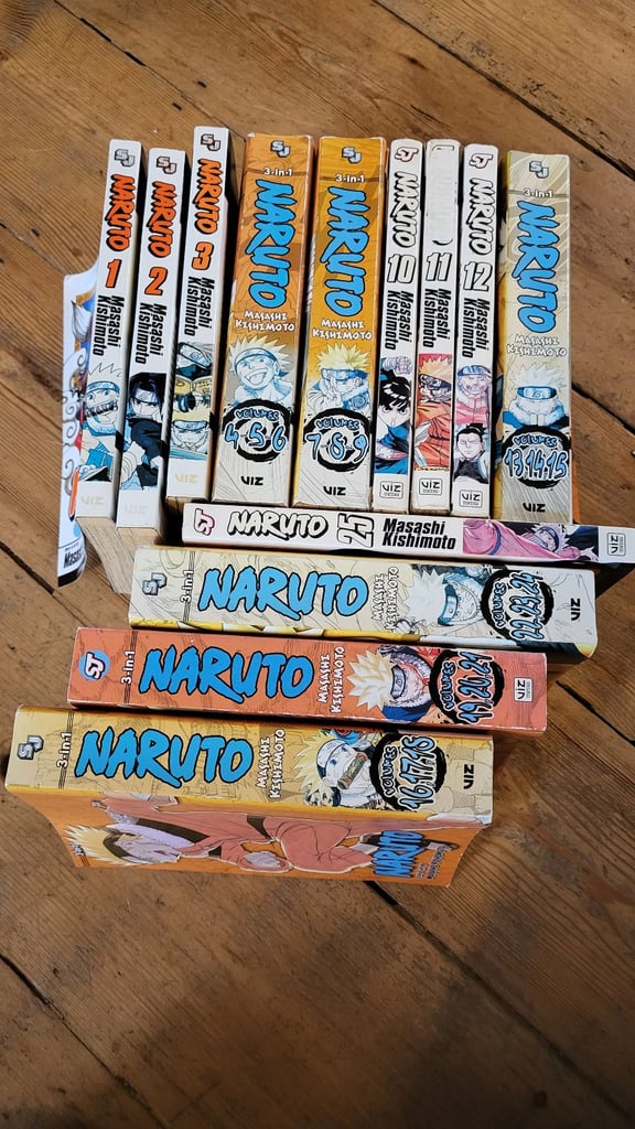 image for Naruto Books volumes 1-25