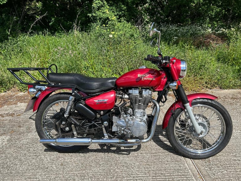 ROYAL ENFIELD BULLET 500 ELECTRA EFI, 10,085 MILES, ELECTRIC & KICK START