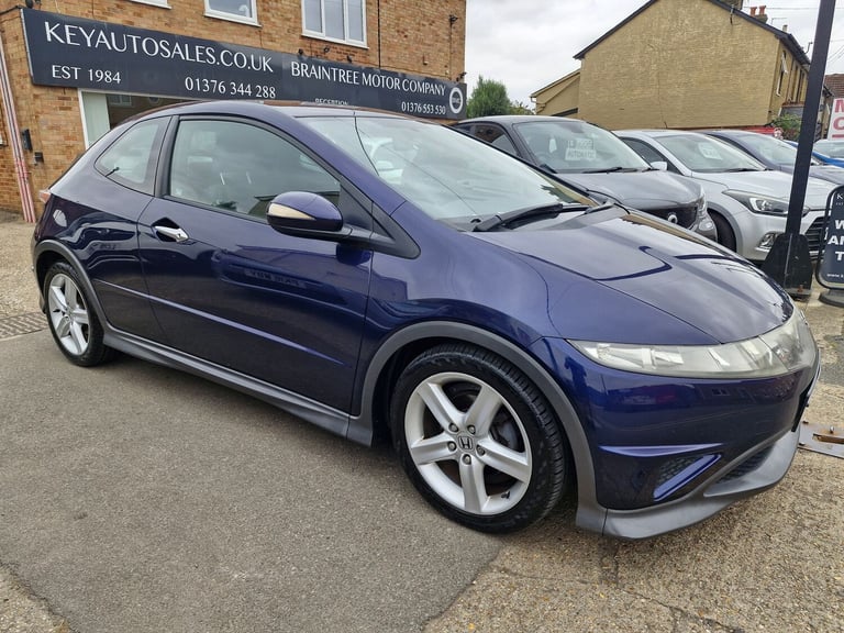 2007 Honda Civic 1.8L Type S i-VTec Semi-Auto Hatchback 3dr Petrol Semi Automatic Euro 4 (13 Hatc...