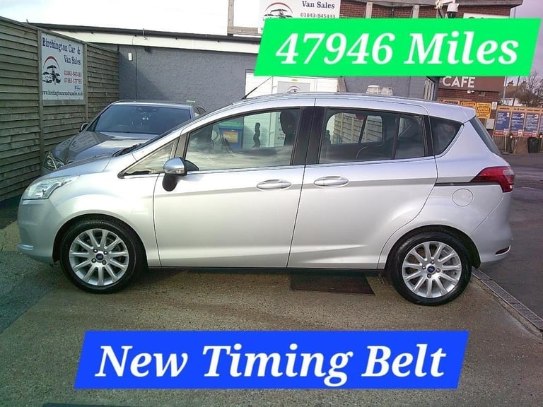2014 Ford B-MAX 1.0CC PETROL **47800 MILES** ULEZ OK MANUAL TITANIUM LOW MILES V