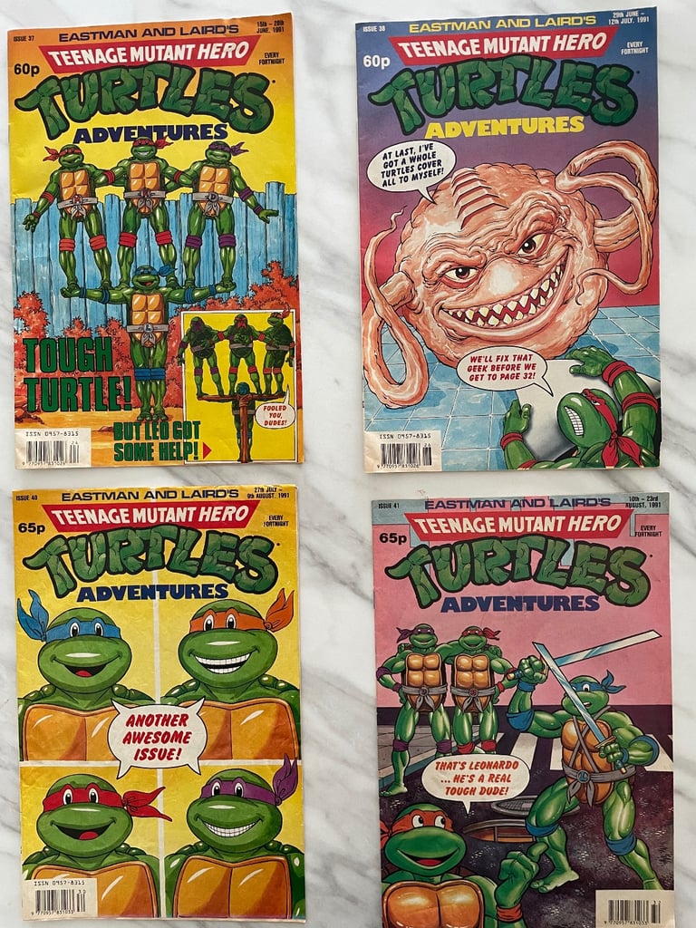 image for Teenage Mutant Hero Turtles comics (1991)