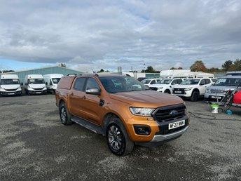2022 ON 72 PLATE FORD RANGER WILDTRACK TDCI 4X4 DOUBLE CAB AUTO PICKUP ULEZ