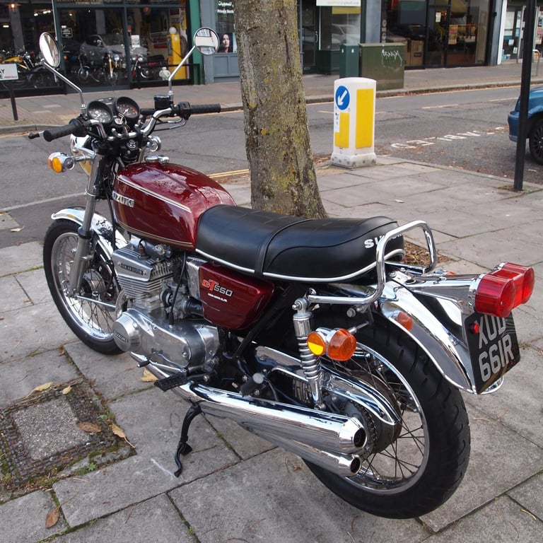 1976 Suzuki GT550 Model A Classic Vintage, Super Clean UK Bike, Clean Tidy Bike.