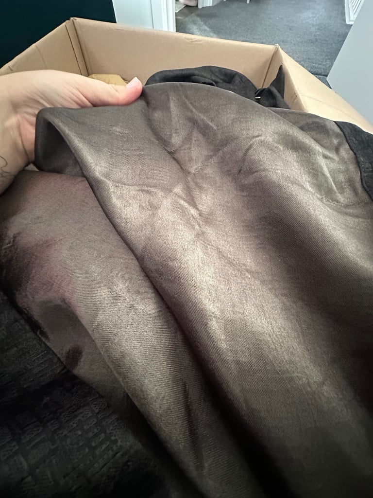 Silk lined Curtains 230 x 166 