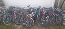 Job-lot of 10 &#039;project bikes&#039;