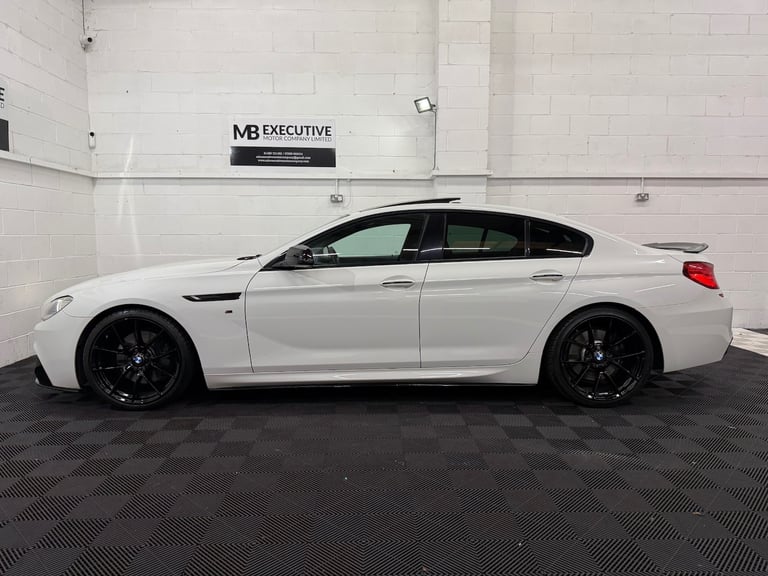 2015 15 BMW 640D M SPORT GRAN COUPE AUTOMATIC 3.0 DIESEL 313BHP WHITE 