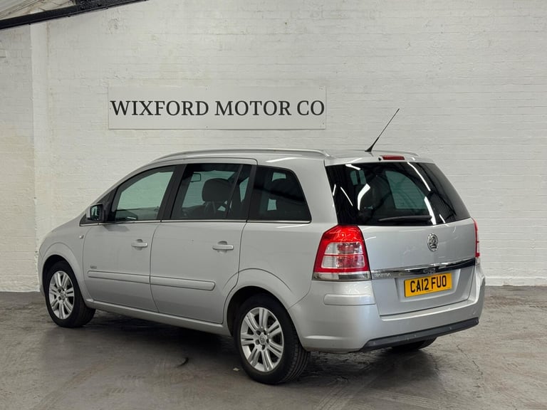 2012 Vauxhall Zafira 1.6 16V Design Euro 5 5dr (SNav) MPV Petrol Manual