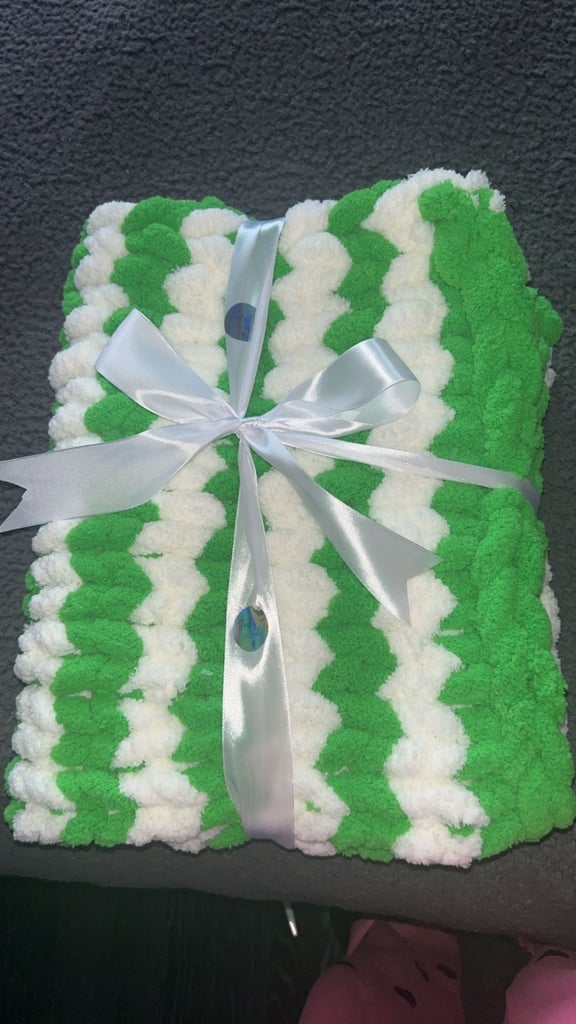  baby blankets hand knitted 