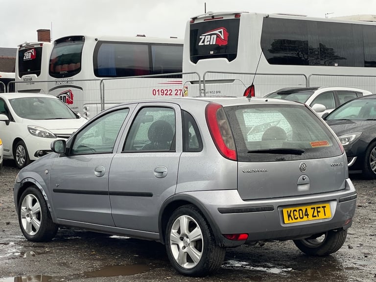 * 2004 VAUXHALL CORSA 1.2L 5 DOOR + IDEAL SMALL CITY CAR + LONG MOT * 
