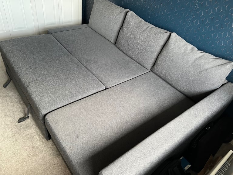IKEA - FRIHETEN Corner sofa-bed with storage, Skiftebo dark grey - IMMACULATE- RRP £599
