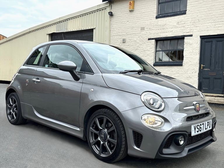 17 67 Abarth 595 1.4 T-Jet (145) 3 Door Met Record Grey **1 Driver, Belt Done**