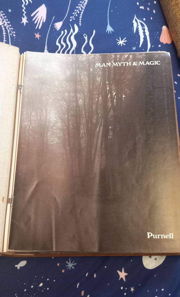 Complete set of Man, Myth and Magic encyclopaedias