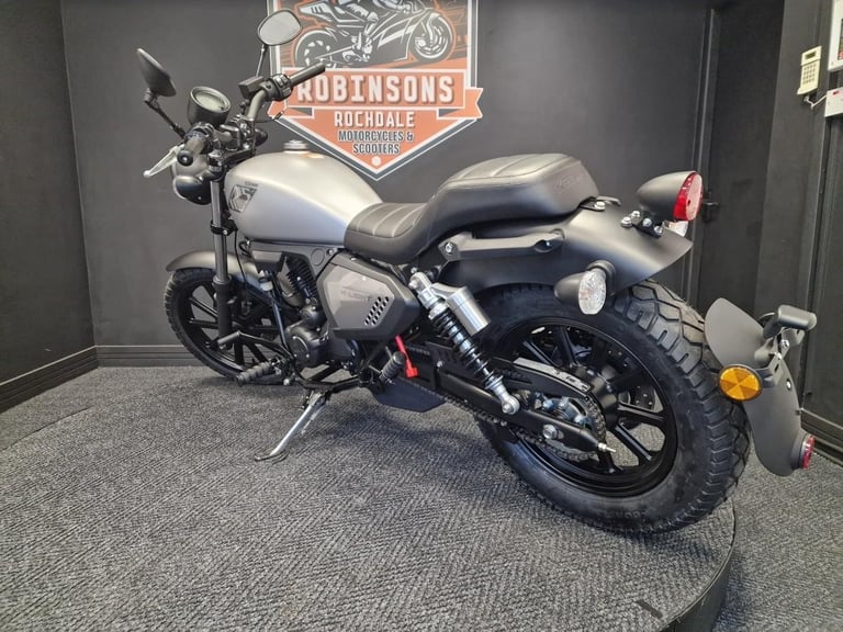 Pre Reg Keeway K Light 125cc learner legal cruiser.