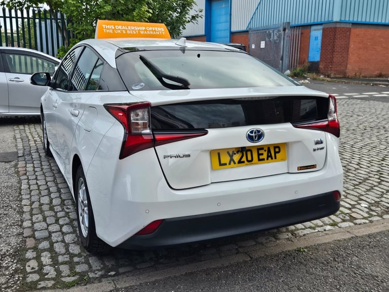 2020 Toyota Prius 1.8 Hybrid Automatic 5dr 5 Seats Hatchback Petrol/Electric Hybrid Automatic