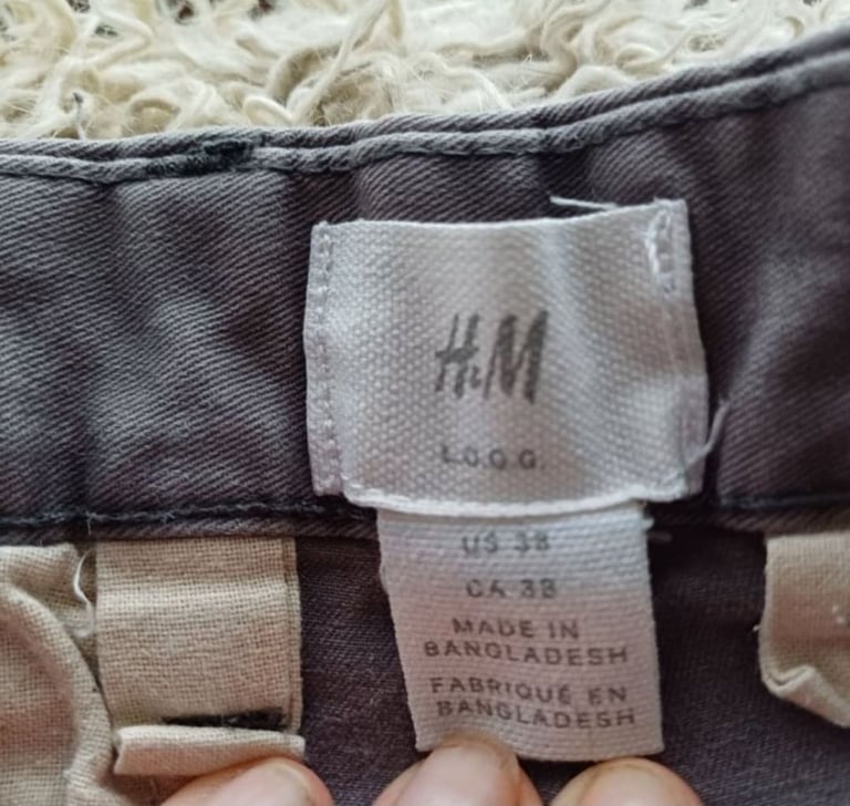 Grey H&M Trousers 38w
