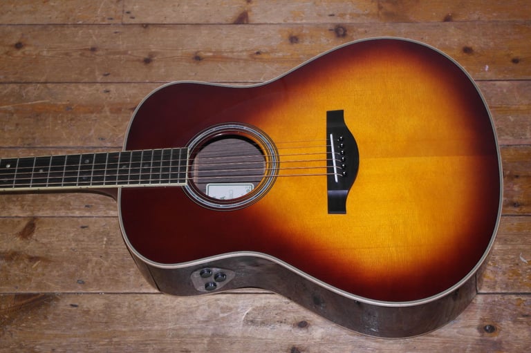 Yamaha LL TA Transacoustic dreadnought electro acoustic with rigid Yamaha gig bag