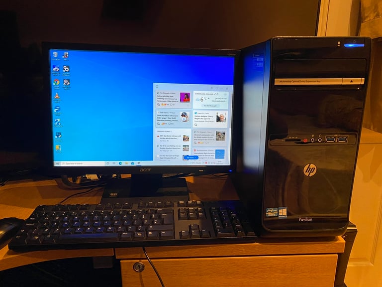 image for Pc Quick i3 4GB HP Pro HD Massive 500GB,Window10,office,Ready