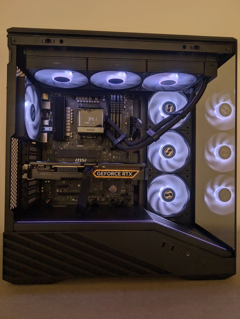 Lian Li Performance Gaming PC | AMD Ryzen 7600X | RTX 4070 12GB | 32GB DDR5 | 2TB  | Corsair | AIO