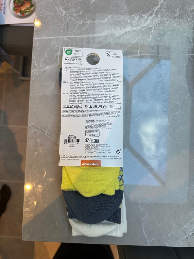 Primark men’s socjs