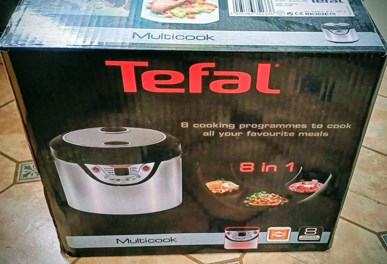 image for Bargain! BOXED UNUSED Tefal 8 in 1 Multi Cooker slow cooker steamer rice UNUSED 