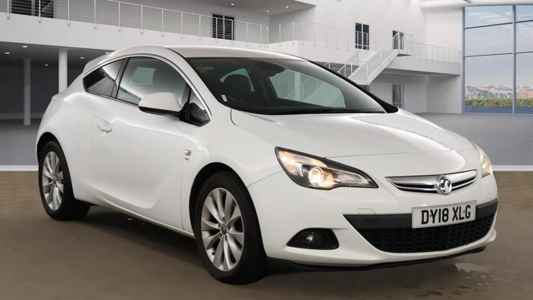 2018 VAUXHALL ASTRA GTC 1.4 i Turbo SRi White Manual Petrol