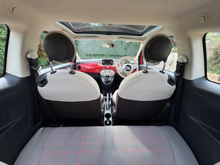 2016 Fiat 500 0.9 TwinAir 105 Lounge 3dr HATCHBACK Petrol Manual