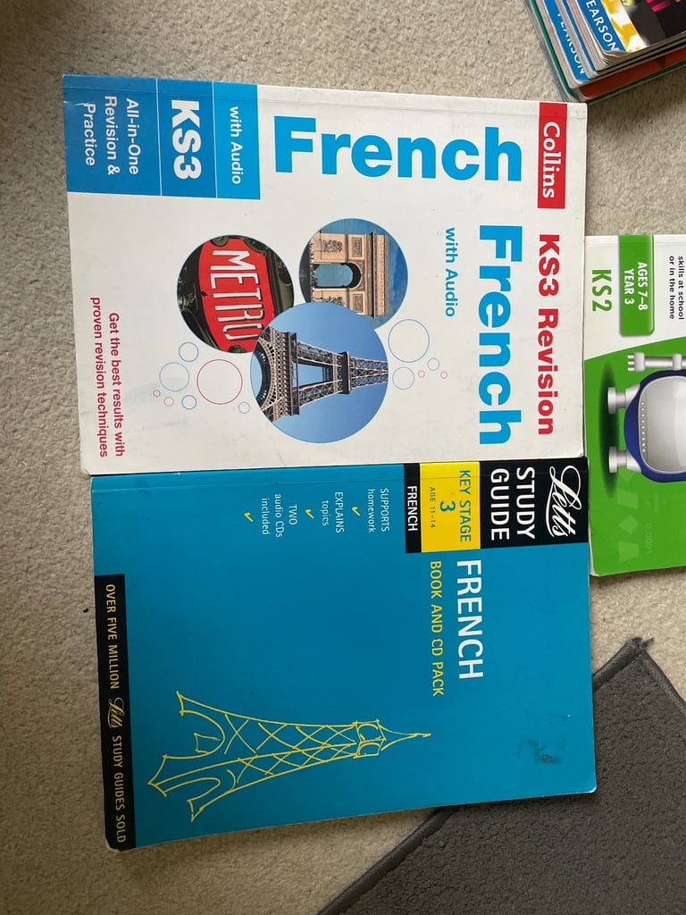image for ks3 French books study guides revision 