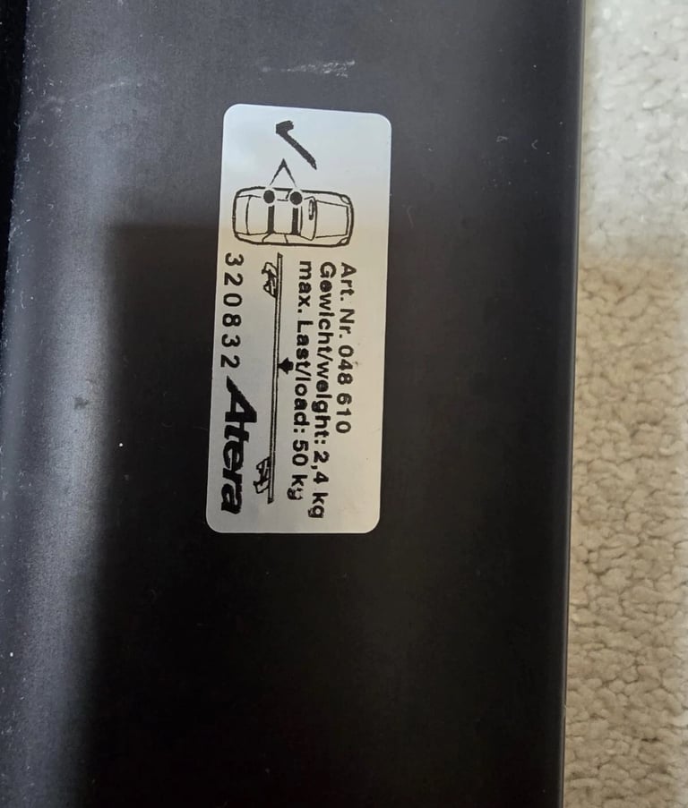 image for Atera SIGNO RTD 110cm Black aero bars