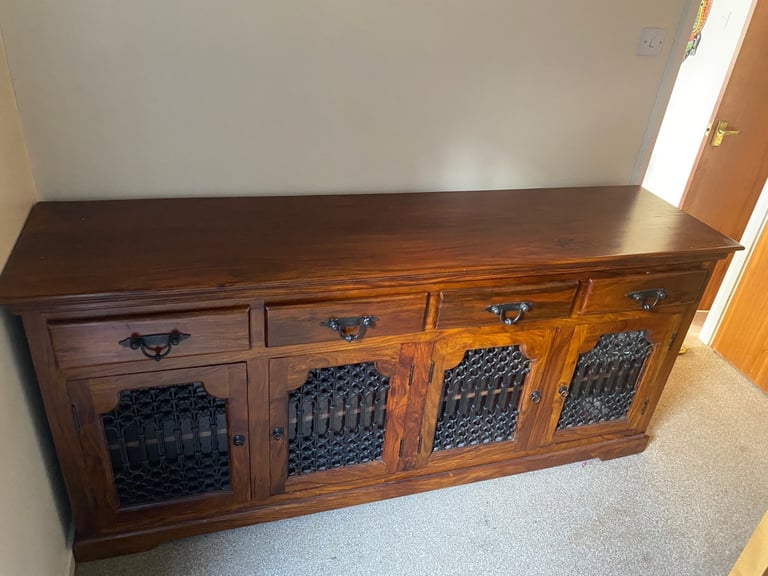image for Large wooden sideboard cabinet