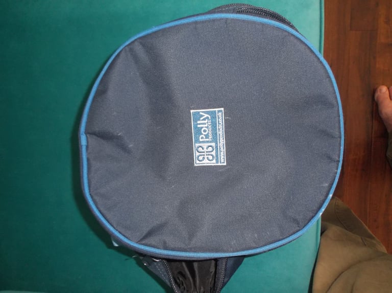 Childs horse riding safety helmet and storage bag
