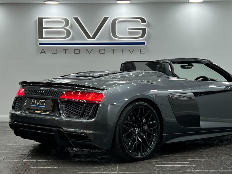  Audi R8 5.2 FSI V10 Spyder S Tronic quattro Euro 6 (s/s) 2dr Petrol Automatic