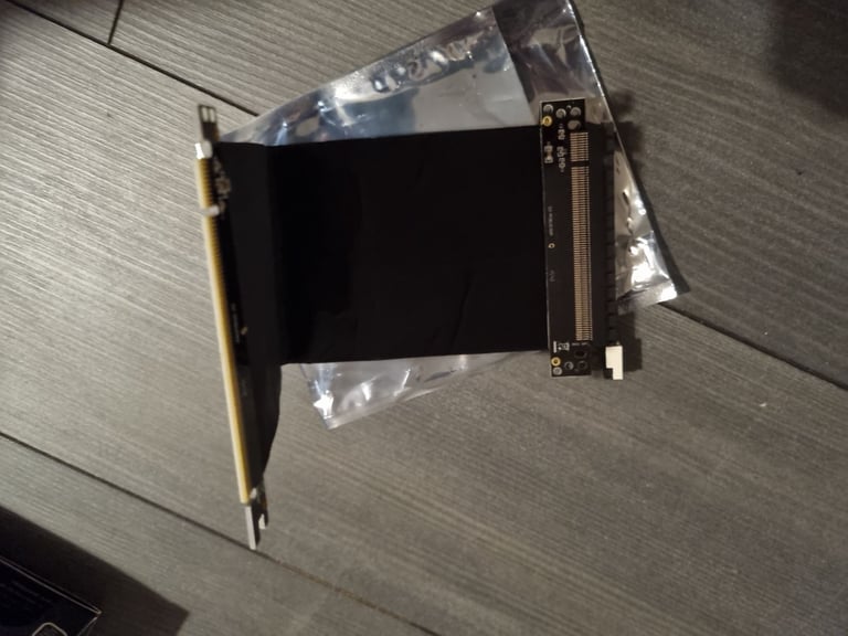 image for Gpu graphics card pcie raiser for gaming pc computer desktop workstation 