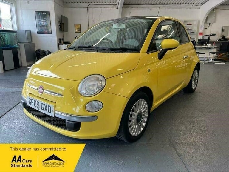 2009 Fiat 500 1.2 Lounge Euro 5 (s/s) 3dr HATCHBACK Petrol Manual