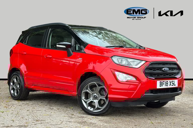  Ford Ecosport 1.0t Ecoboost St Line Suv 5dr Petrol Manual Euro 6 s/s 140 Ps