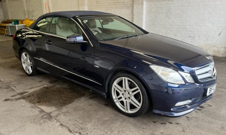 2012 MERCEDES-BENZ E250 CDi SPORT AUTO CONVERTIBLE FULL MOT JUST SERVICED LOVELY